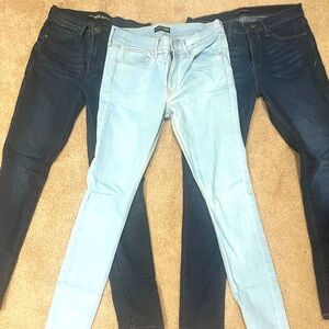 🤩 ‼️3️⃣ pairs Express jeans (women’s 6)z **great deal!!!